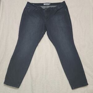 Torrid Skinny Jean Dark Blue Wash, Size 20
